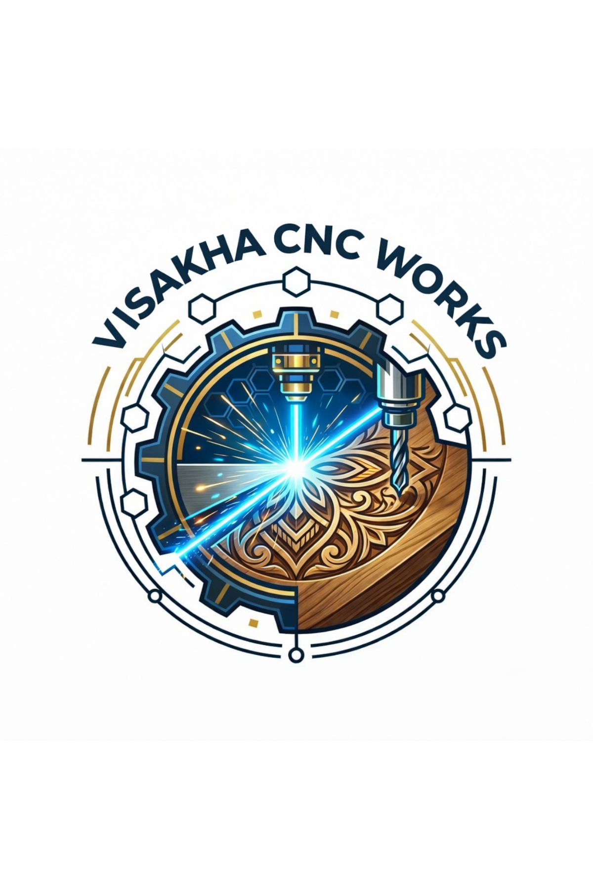 Visakha CNC Works Logo